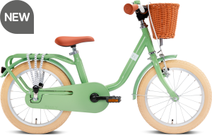 Puky rower STAL Steel Classic 16  retro green 4233