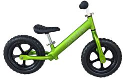 Rowerek biegowy Cruzee 12 zielony green czarne koła