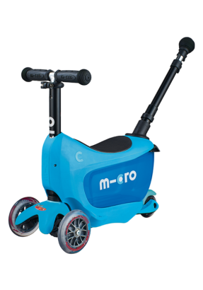 Micro Mini2go Deluxe Blue  jeździk+hulajnoga MMD034